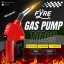 Smyle Labs «Gas Pump» Torcia sagomata ricaricabile e con fiamma regolabile
