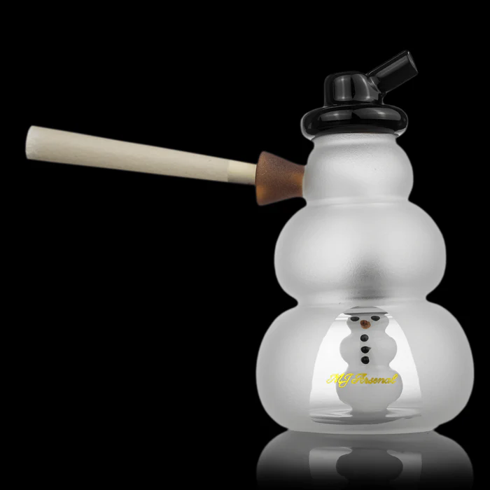 MJ Arsenal Snowperson Blunt Bubbler MJ Arsenal Snowperson Blunt Bubbler
