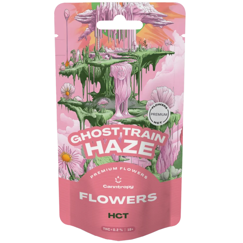 Canntropy HCT Flower Ghost Train Haze, 15 % HCT, 1 - 100 g