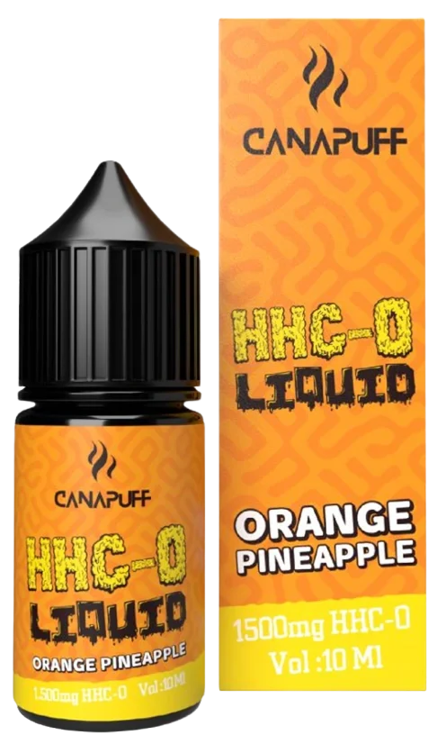 CanaPuff HHC-O nestemäinen appelsiini ananas, 1500 mg, 10 ml