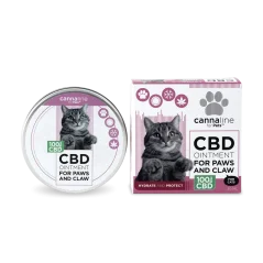 Cannaline CBD Salbe für Pfoten und Krallen für Katzen, CBD 100 mg, 30 ml