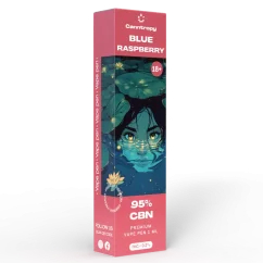 Canntropy CBN Vape Pen Modrá malina, 95 % CBN, 1 ml