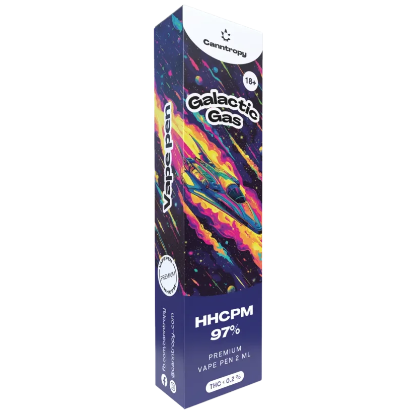 Canntropy HHCPM Vape Pen Galactic Gas, HHCPM  97% quality, 2 ml