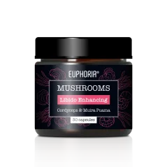 Funghi dell'euforia per migliorare la libido, 30 capsule