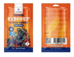 CanaPuff 10-OH-HHCP patron 9 font kalapács, 10-OH-HHCP 95%, 1 ml
