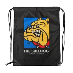 The Bulldog Logolla varustettu kiristysnyörillinen reppu