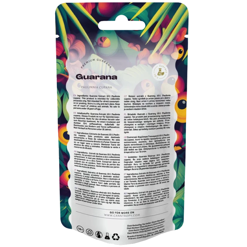 Canntropy Guarana (Paulinnia cupana) Extract 10%, 5g - 100g