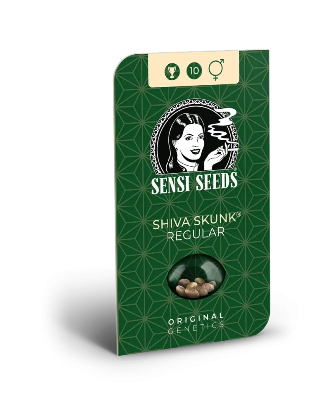 Sensi Seeds Cannabis Shiva Skunk® Regular, 10 Stk.