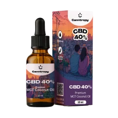 Ulei de cânepă CBD Canntropy, 40%, 4000mg, 10ml