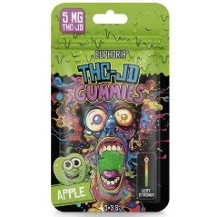 Euphoria THCJD Gomme alla mela, 5 pezzi x 1 mg, 5 mg