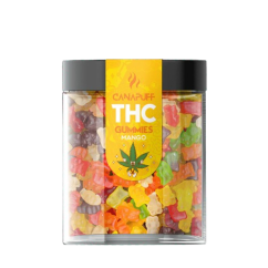 CanaPuff THC+ Gummies Mango, THC less than 0,2 %, 10 - 50 pcs