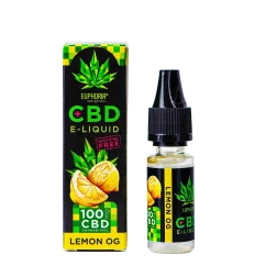 Euphoria CBD Liquid Lemon OG 10 ml, 100 mg CBD