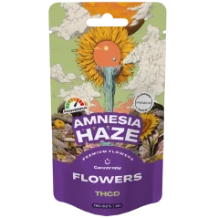 Canntropy THCD Flower Amnesia Haze, 10% THCD, 1 - 100 g