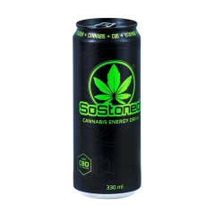 Euphoria CBD SoStoned Cannabis Energy Drink, 330 ml