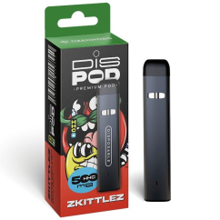 Český CBD HHC Vape Pen disPOD Zkittles 500 mg, 0,5 ml