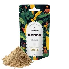 Canntropy Kanna (Sceletium Tortuosum) Ekstrakt w proszku 20x, 1 g - 100 g