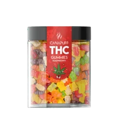 CanaPuff THC+ Gummies Raspberry, THC под 0,2 %, 10 - 50 бр.