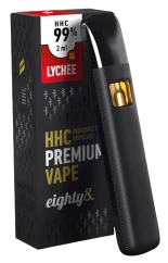 Eighty8 HHC Vape Litchi, 99 % HHC, 2 ml