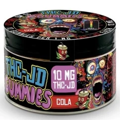 Euphoria THCJD Gummies Cola, 10 sztuk x 1 mg, 10 mg