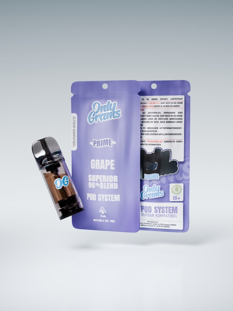 thc pods für elfbar ELF BAR ELFA Liquid Pods Blueberry Nikotinfrei main image 1
