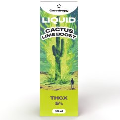 Canntropy THCX Liquid Cactus Lime Boost, THCX 5%, 10 ml
