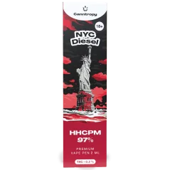 Canntropy HHCPM Vape Pen NYC Diesel, HHCPM 97% qualidade, 2 ml