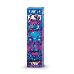 Euphoria HHCPO Stylo à Vape Jetable Kush Note, 85% HHCPO, 2 ml