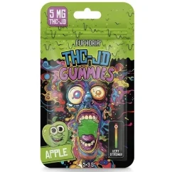 Euphoria THCJD Gummies Apple, 5 sztuk x 1 mg, 5 mg