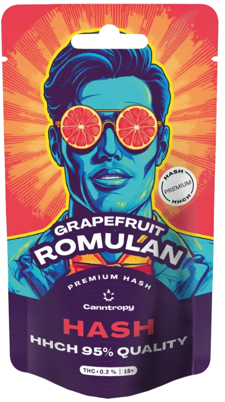 Canntropy HHCH Hash Grapefruit Romulan, jakość HHCH 95%, 1 g - 5 g