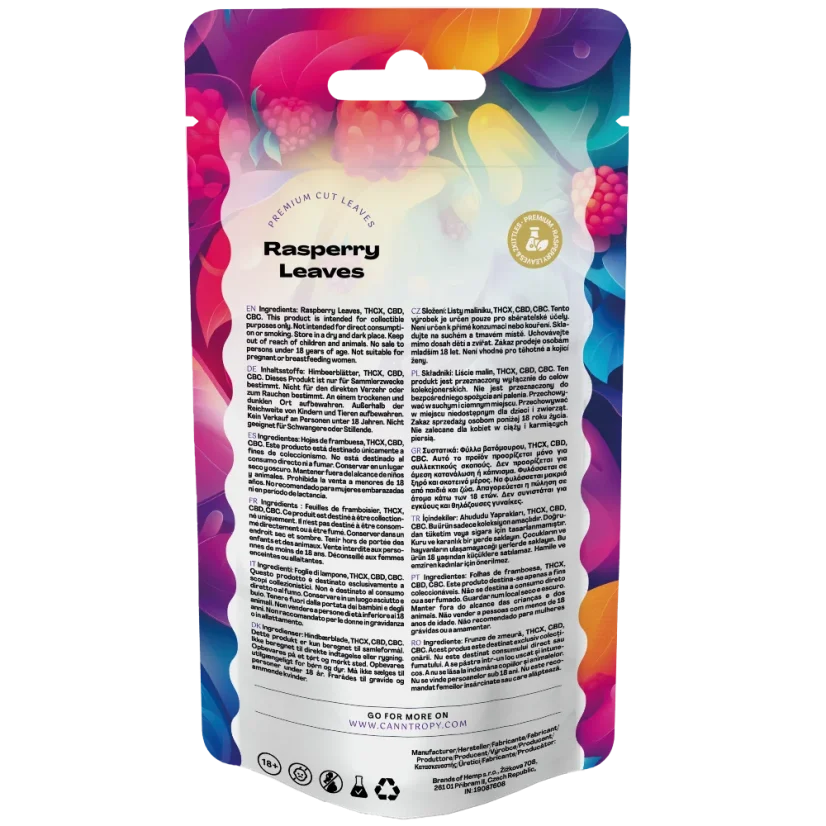 Canntropy THCX Rasperry Leaves + Zkittles, 3 g - 100 g
