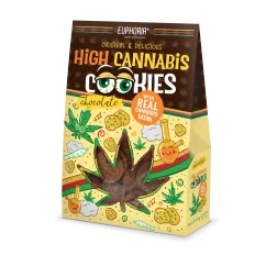 Euphoria High Cannabis Chocholate cookies, 100 g
